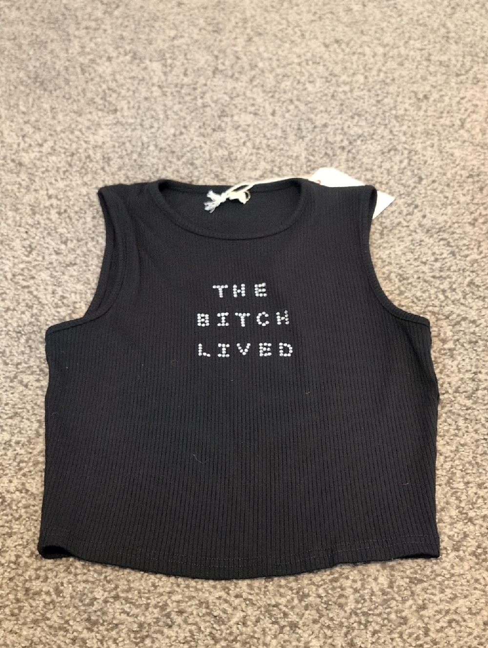 Fashion Brand Company Tencel Tank S Black
